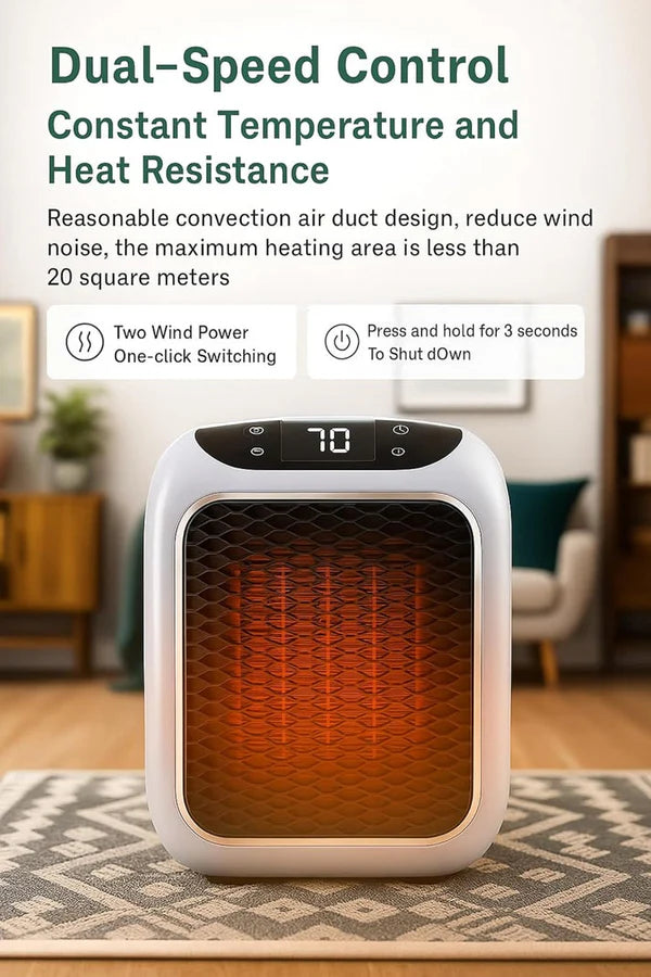 Portable Heater with Remote(Short Range Remote)